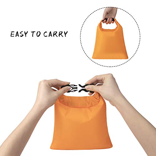 Waterdichte tas voor buiten, droge tas, voor kajakken, wandelen, boot, zwemmen, vissen, rafting, kano, 6 stuks - Afbeelding 4