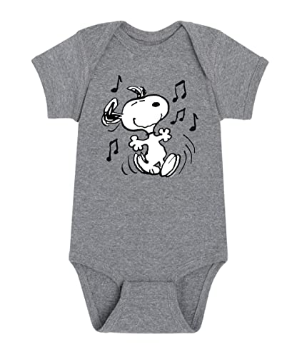 HYBRID APPAREL - Peanuts - Snoopy Dancing Happily - Infant Baby One Piece