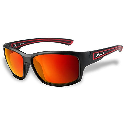 Icecube Flux Polarized Sports Sunglasses for Men and Women with Polycarbonate Lens