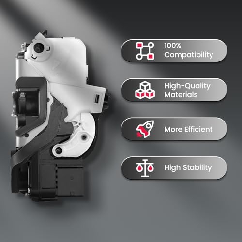 Image of SYERAL Front Right Passenger Side Door Latch Lock Actuator Compatible with Buick Allure Cascada Encore Lacrosse Regal Verano,Compatible with Chevy Camaro Cruze Equinox Malibu Orlando Sonic Trax