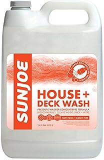 Sun Joe SPX-HDC1G House and Deck All-Purpose Pressure Washer Rated Concentrated Cleaner, 1-Gallon