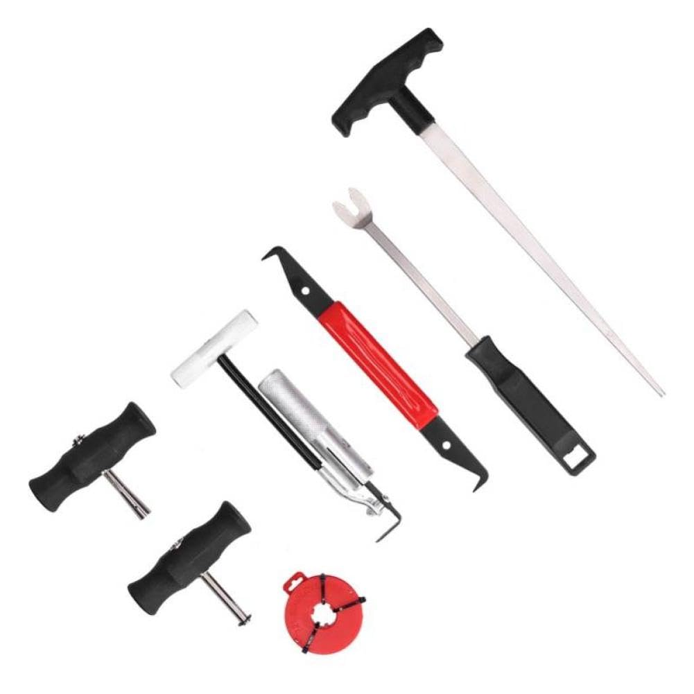 Kit di rimozione del Parabrezza Taglierina Adesiva Strumenti per la rimozione del Vetro del Vento 7 Pezzi compatibili con autocarri Leggeri