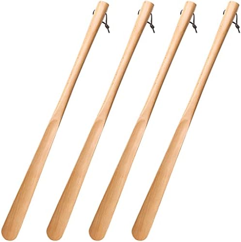 Extra Long Shoe Horn - Smooth Spoon Design with Lanyard for Effortless Slip-On, Perfect for Seniors & Comfortable Footwear - Ideal Shoe Accessory for Easy Use