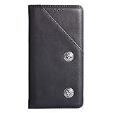 YLYT Flip Schwarz Schutz Hülle Hülle Für Elephone S1 5 inch Etui Leder Tasche Handyhülle Hochwertiges Stoßfeste Kartenfach Cover