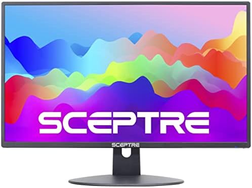 Sceptre 20" 1600 x 900 75Hz LED Monitor 2x HDMI VGA Built-in Speakers, sRGB 99% Machine Black (E209W-16003RT series)