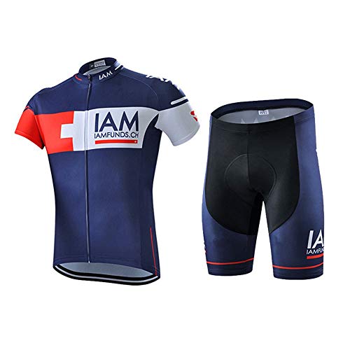 Saisma Mono De Equitación De Manga Corta For Hombre Mono De Triatlón For Mujer Camisa De Bicicleta De Carretera Jersey De Ciclismo Absorbe La Humedad, Transpirable, De Secado Rápido Con Kits De Ciclis
