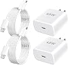Cargador rápido para iPhone 17 16 15 Pro Max, bloque de carga USB C de 45 W con cable de carga de 10 pies, compatible con iPhone 17 Pro Max/17 Pro/17/16/16 Pro Max/15 Pro Max 2