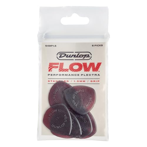 6 Plettri Dunlop Flow Per Chitarra - Spessore 1.50mm In Scatola Di Latta - Foto 3