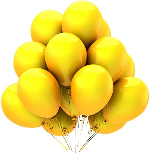 Party Balloons - Eco Friendly & Biodegradable - 100% Natural Latex - Colourful Balloons for Birthdays, Weddings and Anniversaries