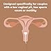 Frida Fertility at-Home Insemination Kit, Developed with Fertility Specialists + Frida Fertility Conception Aid Cup, Keeping Sperm Close to Cervix, Reusable