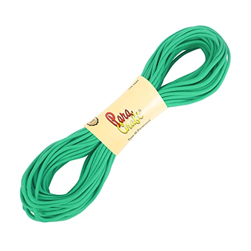 Image of 550 para Cord Parachute Survival Cord Rope Spec Type III 7 Strand Paracord Rope, Military Grade Nylon 4mm Diameter (Mint, 20)