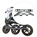 Vaveren 2Pcs Inline Skate Frame for Replacement, Alloy Parts for Roller Skating, for 4x90