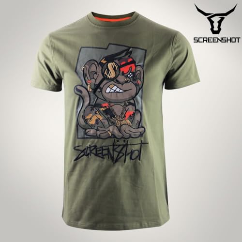 SCREENSHOT-TEE4202 Mens Hip-Hop NYC Streetwear Premium Technique Tee4