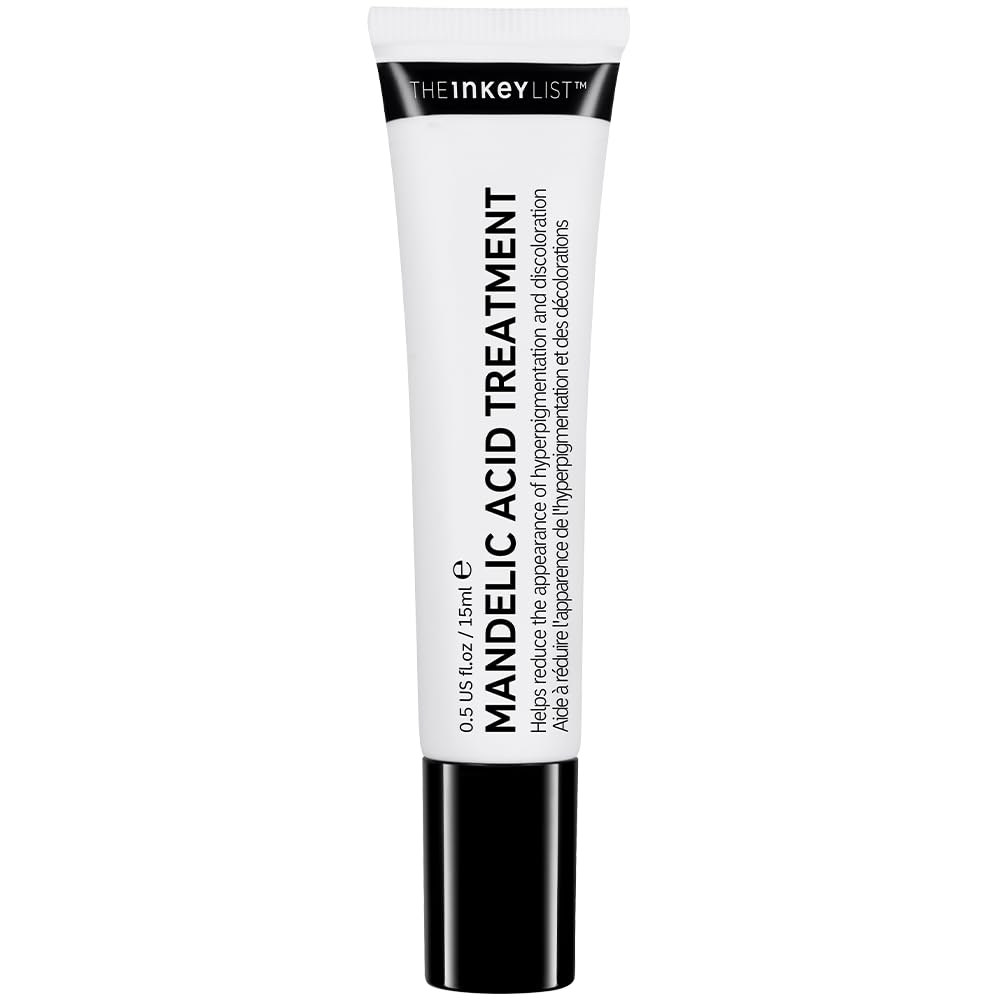The INKEY List Mandelic Acid Treatment 15ml, Treats Hyperpigmentation, Fades Acne Marks, Fragrance-free, Suitable For All Skin Types