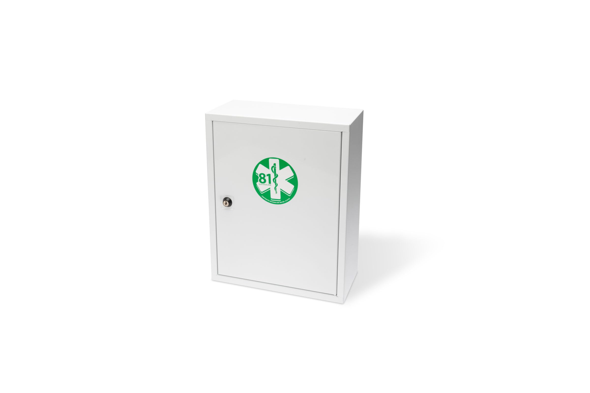 Gima 34197 Kit Pronto Soccorso All, 2 Magg, Valigetta Metallo
