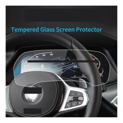 Protecteur d'écran tableau de bord en verre X6 G06 MK3 anti-traces 2022