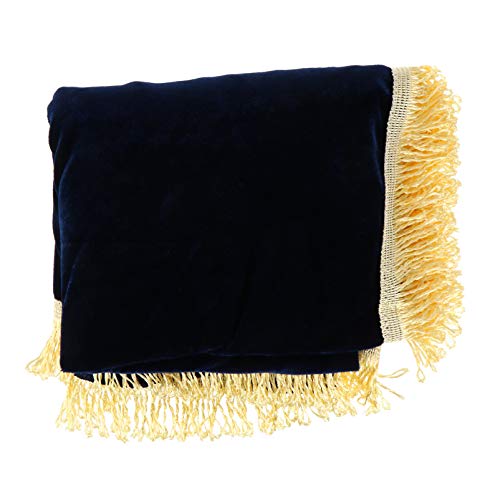 EXCEART Full Electrical Piano Cover Tassel 61 Keys Keyboard Cover Dust Cover Music Keyboard Cover Blue