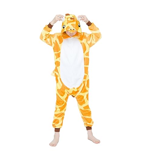WDRHC Enfant Ensemble de Pyjama Licorne Grenouillère Animaux Romper Pajamas Onesie Animal Combinaison Costume Vêtement de Nuit en Flanelles Soirée Noël...
