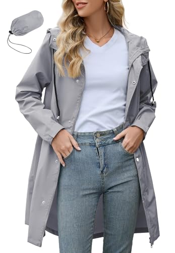 Veste imperméable pour femme PONCEAU coupe-vent softshell long