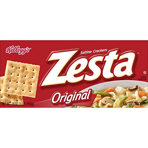 Zesta Saltine Crackers, Soup Crackers, Original, 16oz Box (1 Box) | Thin And Crispy - image 7