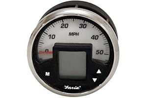 Faria Boat Speedometer Gauge: Mercury SmartCraft's Key to Marine Monitoring