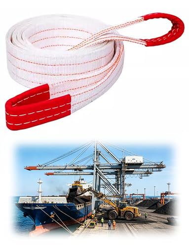 Élingue de levage 1 tonne en polyester robuste pour grue et manutention - 2