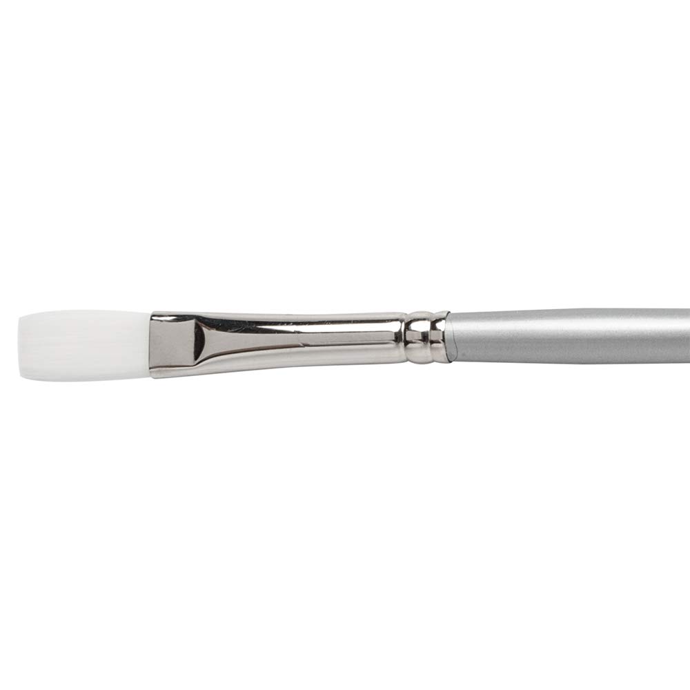 Pro-Arte Pro Arte : Sterling Acrylix Long Handled - Long Flat Synthetic Acrylic / Oil Brush Series 201Lf Size