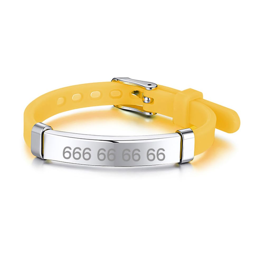 CALLE DEL REGALO Pulseras identificativas para niños personalizada