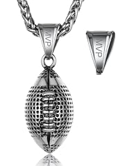 American Football Pendant-Steel