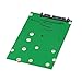 SinLoon 2 in 1 Combine Mini PCI-E M.2 NGFF & mSATA SSD to SATA 3.0 Adapter Converter (SATA3.0/M)