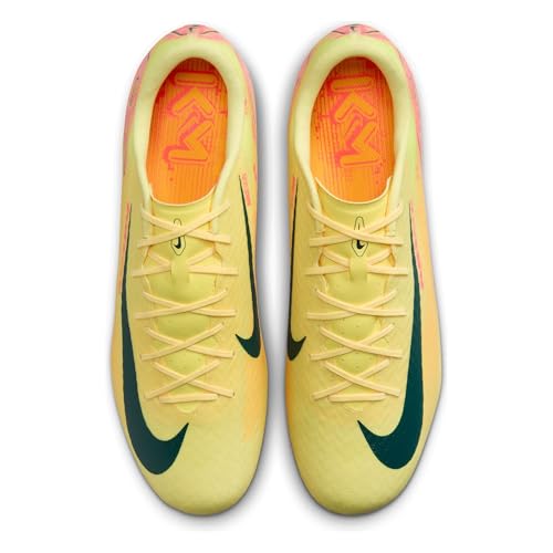 Nike Nike Men's Zoom Vapor 16 Academy Km Fg/MG Football Boots, Lt Laser Orange Armory Navy, 12
