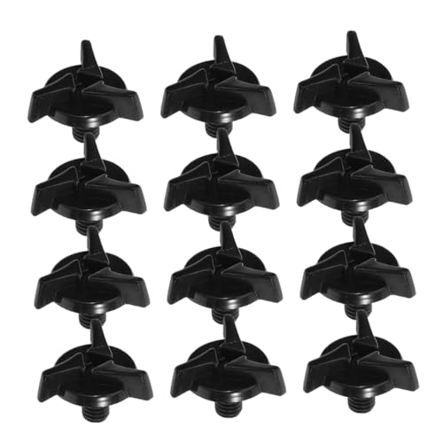 Holibanna 12pcs Motorcycle Visor Screws Repair Kit for Various Brands Easy Installation Accessories for Visor Maintenance and Replacement
