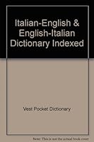 Italian-English & English-Italian Dictionary Indexed B002UGX414 Book Cover