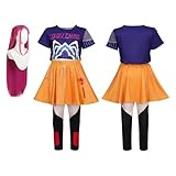 Disfraz de cosplay de Pop Hunters Mira para niños, disfraces del grupo Pop Hunter Idol, Traje de rendimiento de Halloween de Halloween.