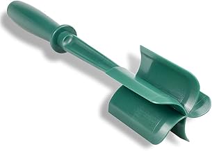 5 Blades Kitchen Ground Meat Chopper Spatula | Hamburger Ground Beef Mix N Chop Tools | for Non-Stick Cookware (Green)