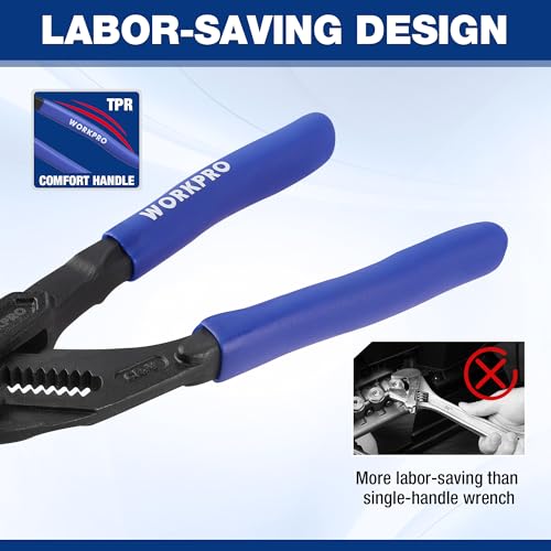WORKPRO 7-Inch Adjustable Pliers