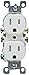 Leviton 212-05320-wcp Duplex Grounding Receptacle 15amp - White (Pack of 10)