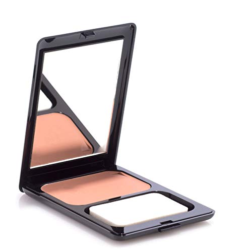 Terry Jacobs Powder Creme Make-Up | Perfect Finish and Long Wearing Coverage with Sponge | Natural Powder Flawless Cover | Long Lasting All Day Wear and Non Greasy, Medium Cool