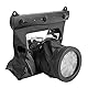 20M Unterwasser Unterwassergehäuse Tasche für DSLR Kameras, Universal Kamera Unterwassergehäuse Unterwassergehäuse Tauchen Schutzgehäuse(Schwarz)