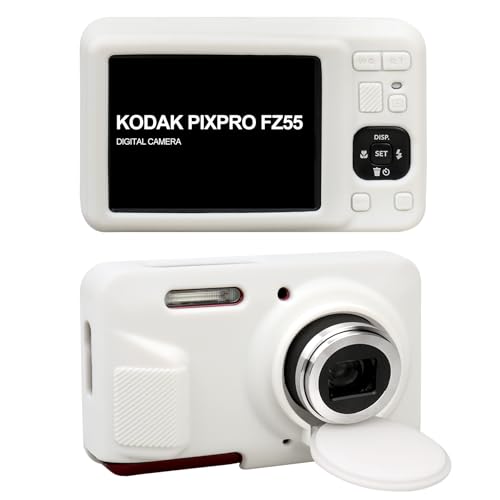 Étui en silicone pour appareil photo Kodak FZ55 protection objectif vidéo