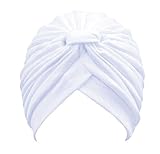 Leegoal Polyester Turban Sun Cap Hat