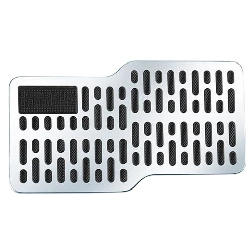 Kustimantu Alfombra De Piso Auto | Alfombrillas Conductor Camión Antideslizante | Freno Metálico Inoxidable Antideslizante para Viaje por Carretera Mujeres Vehículo