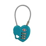 MoDA Travel Easy to Use- TSA Recognized Resettable Combination Lock Luggage Travel Lock