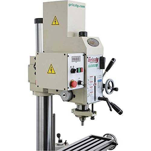 Grizzly Industrial G0808-20-3/4" Gearhead Drill Press With Cross-Slide Table #TOP3