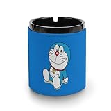 ドラえもん 灰皿 革製灰皿 丸い円筒形 アッシュトレイ 卓上 大容量 屋外 おしゃれ ステンレス おしゃれ 大容量 屋外 室内 防臭 車用 ブラック 洗いやすい インテリア コンパクト