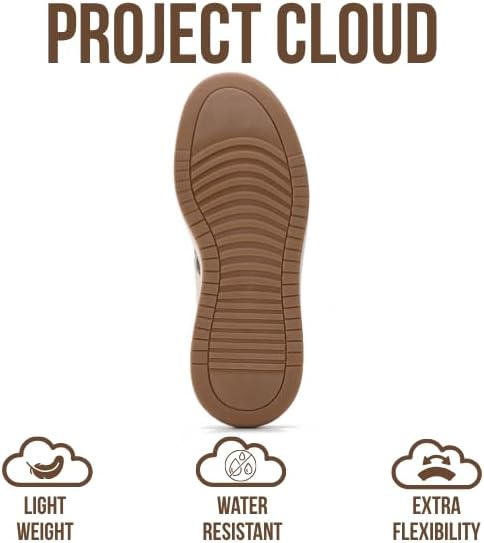 Project Cloud Platform Sneakers for Women - Lightweight Memory Foam Insole Womens Sneakers - Non-Slip Fashion Sneakers for Women Footwear - Women's Fashion Platform Shoes (Nita) - Image 4