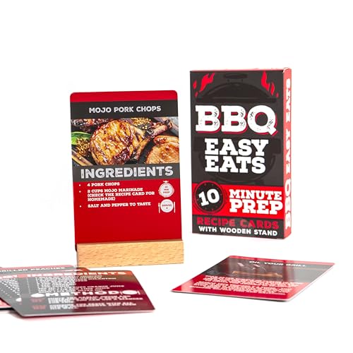 Cartes de recettes BBQ avec astuces faciles pour réussir toutes vos grillades de débutant