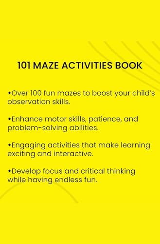 Image of 101 Maze Activities Book