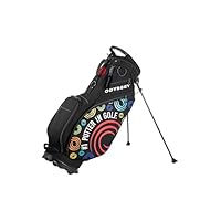 ODYSSEY キャディバッグ ホワイト・ブラック・レッド ODYSSEY