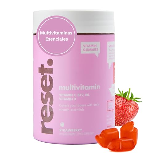 Gominolas Multivitaminas - Vitaminas Diarias - Energía Física Y Mental - Multivitaminico Mujer - Multivitaminas Hombre - Vegano - Sin Azúcar - Sin Gluten Sabores Naturales 2 Meses - Reset. Gominolas Multivitaminas - Vitaminas Diarias - Energía Física Y Mental - Multivitaminico Mujer - Multivitaminas Hombre - Vegano - Sin Azúcar - Sin Gluten Sabores Naturales 2 Meses - Reset.